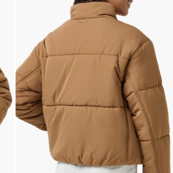 Travis Mathews Mont Blanc Quilted Cropped Puffer Jacket - Picture 2 of 6